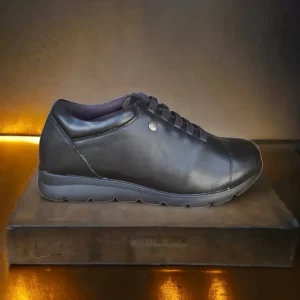 Calzaro Zapatos Con Cordones | Confort | Zapato Mujer 1418 Negro