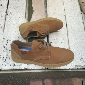 Calzaro Zapatos Con Cordones | Zapato Nobuck 4092 Nuez Marrón Cordones Elásticos