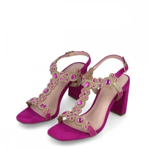 Calzaro Zapatos De Tac贸n | Sandalias | Zapato Sandalia 21651 Belfiore Fuxia