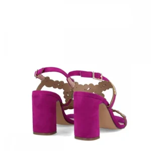 Calzaro Zapatos De Tac贸n | Sandalias | Zapato Sandalia 21651 Belfiore Fuxia