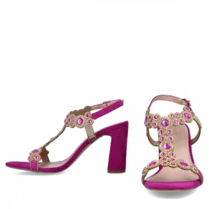 Calzaro Zapatos De Tac贸n | Sandalias | Zapato Sandalia 21651 Belfiore Fuxia
