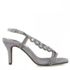 Calzaro Zapatos De Tac贸n | Zapatos De Tac贸n | Zapato Sandalia 23011 Plata