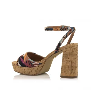 Calzaro Sandalias | Zapatos De Tac贸n | Zapato Sandalia 68378 Roseta Multicolor