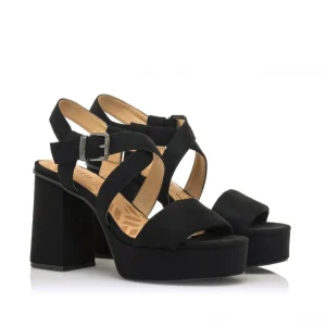 Calzaro Zapatos De Tac贸n | Zapatos De Tac贸n | Zapato Sandalia 53390 Sindy Negro