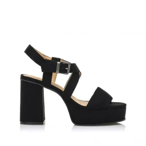 Calzaro Zapatos De Tac贸n | Zapatos De Tac贸n | Zapato Sandalia 53390 Sindy Negro