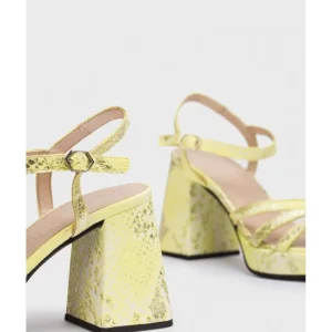 Calzaro Zapatos De Tac贸n | Zapato Sandalia Love 5303 Lima Print