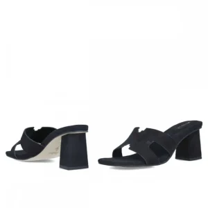 Calzaro Zapatos De Tac贸n | Zapato Sandalia Mulé 23222 Eleusis Negro