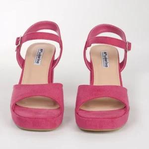 Calzaro Zapatos De Tac贸n | Zapatos De Tac贸n | Zapato Sandalia Plataforma 701 Fuxia
