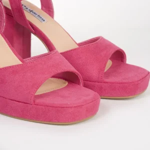 Calzaro Zapatos De Tac贸n | Zapatos De Tac贸n | Zapato Sandalia Plataforma 701 Fuxia