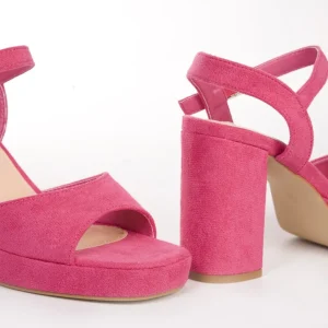 Calzaro Zapatos De Tac贸n | Zapatos De Tac贸n | Zapato Sandalia Plataforma 701 Fuxia