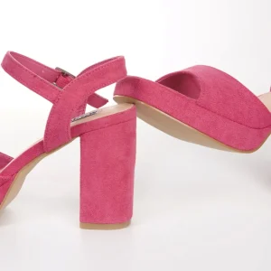 Calzaro Zapatos De Tac贸n | Zapatos De Tac贸n | Zapato Sandalia Plataforma 701 Fuxia