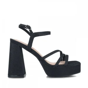 Calzaro Zapatos De Tac贸n | Zapato Sandalia Pollux 24081 Negro.
