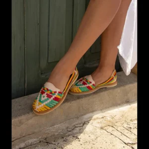 Calzaro Sandalias | Zapato Sandalia Trenzado Tulum Multicolor.