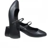 Calzaro Zapatos De Tac贸n | Bailarinas | Zapato Tacón Una Pulsera 527 Negro.