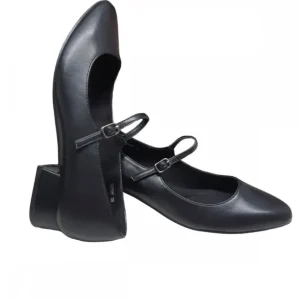 Calzaro Zapatos De Tac贸n | Bailarinas | Zapato Tacón Una Pulsera 527 Negro.