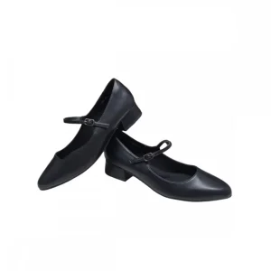 Calzaro Zapatos De Tac贸n | Bailarinas | Zapato Tacón Una Pulsera 527 Negro.