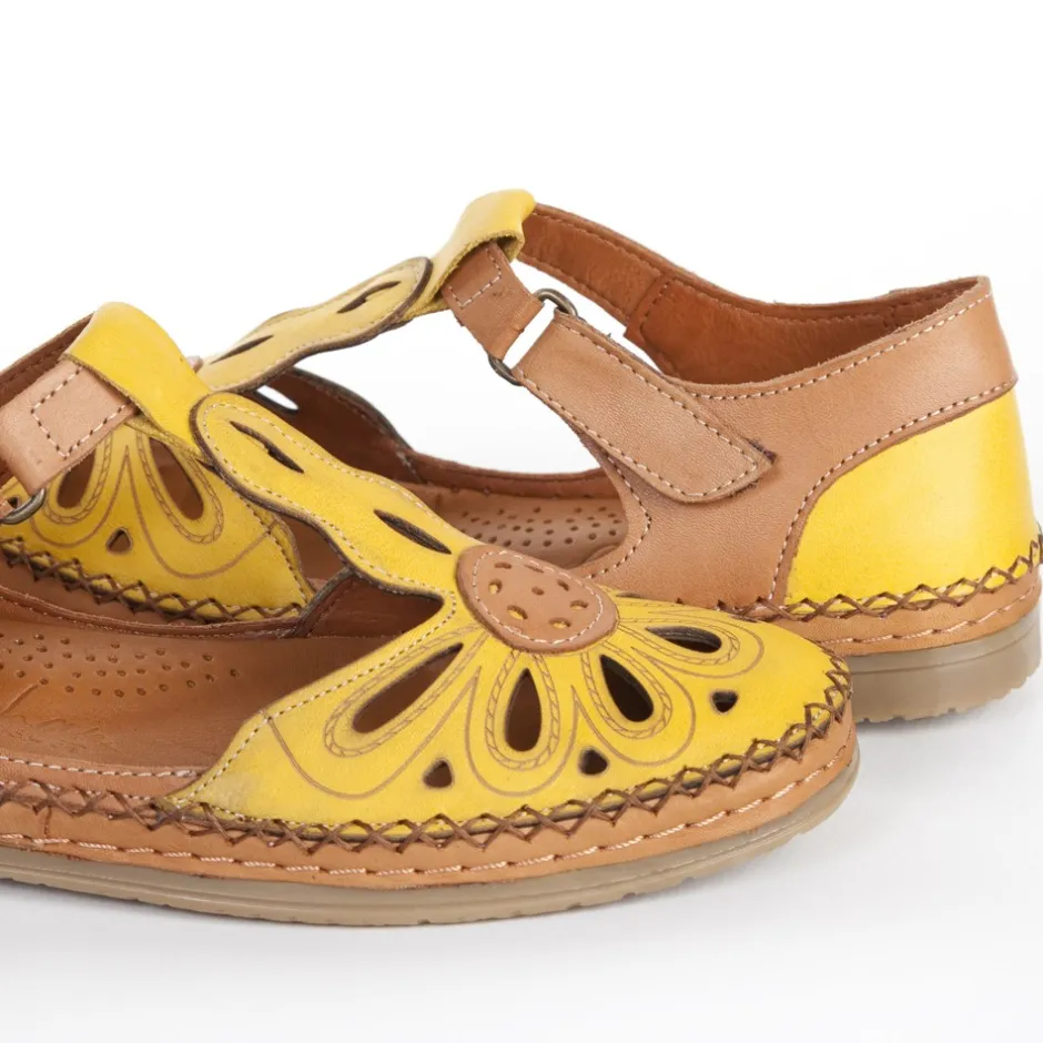 zapato_velcro_sport__en_n_0-1.webp Calzaro Zapatos Con Cordones | Zapato Velcro Sport 612 en Napa Mostaza