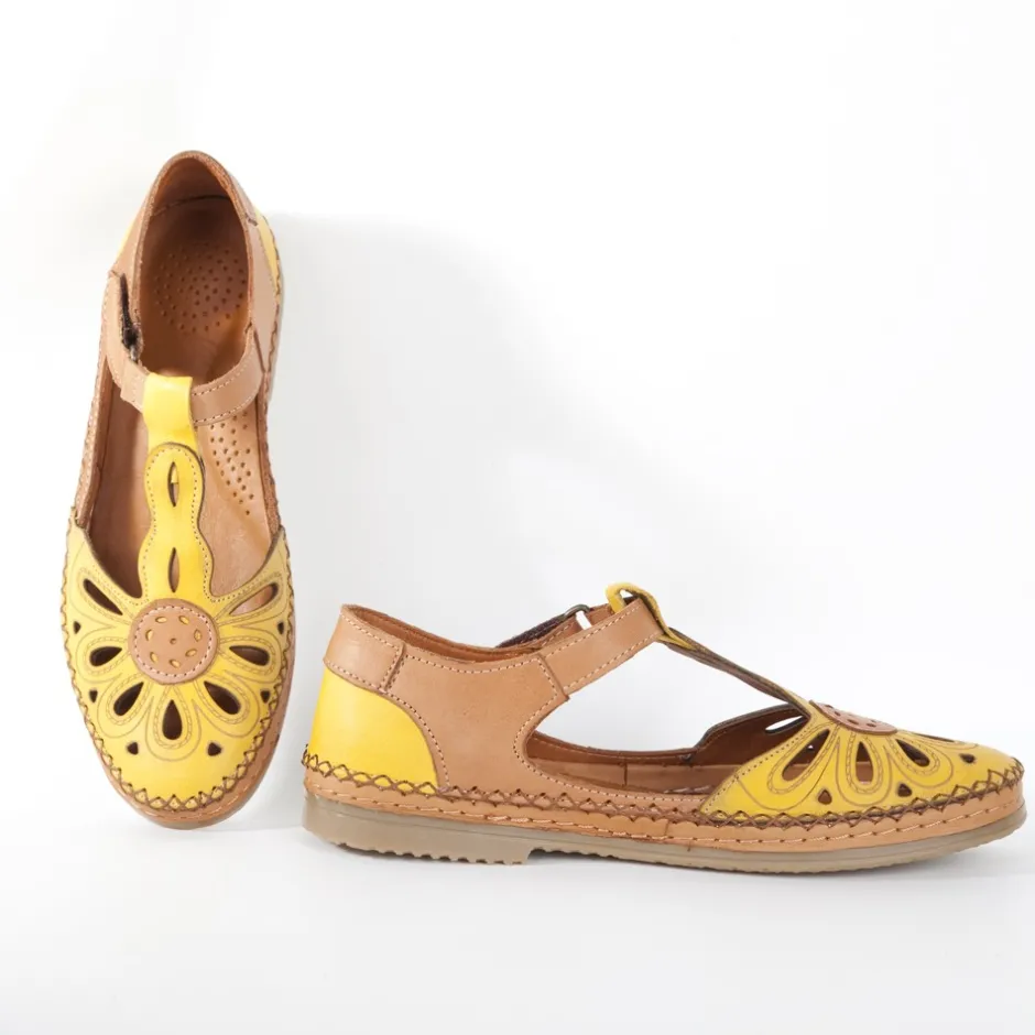 zapato_velcro_sport__en_n_10-1.webp Calzaro Zapatos Con Cordones | Zapato Velcro Sport 612 en Napa Mostaza