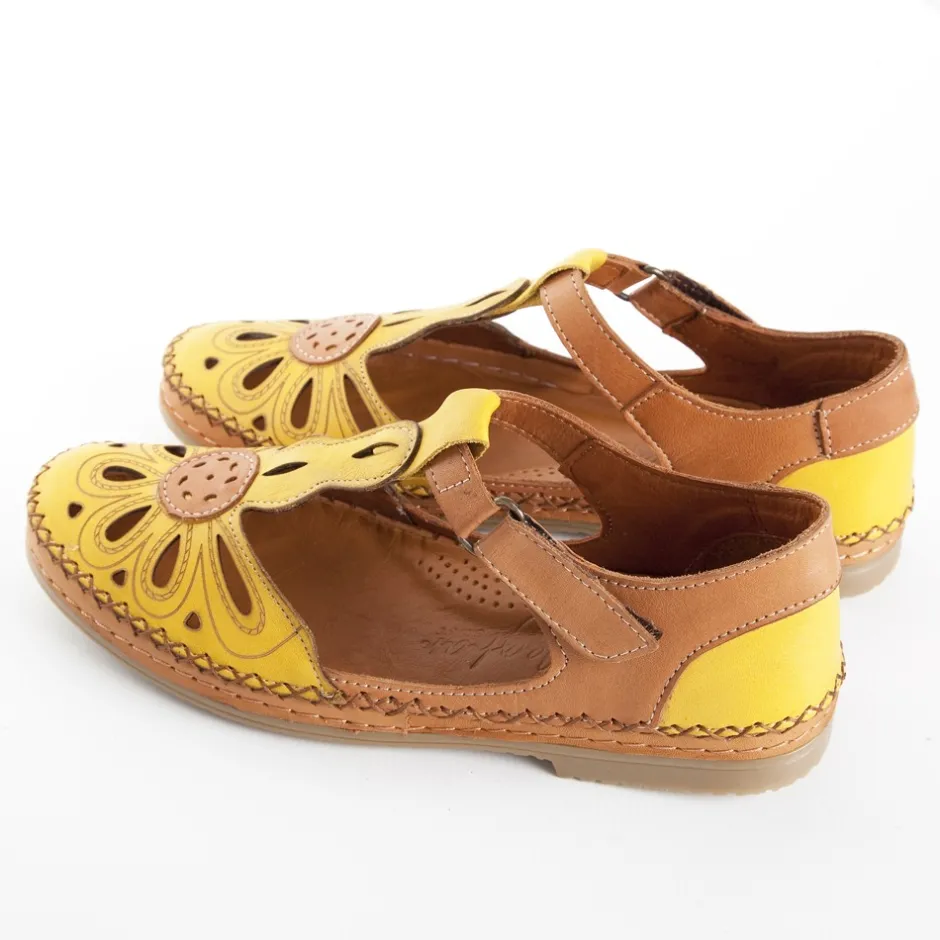 zapato_velcro_sport__en_n_5-1.webp Calzaro Zapatos Con Cordones | Zapato Velcro Sport 612 en Napa Mostaza