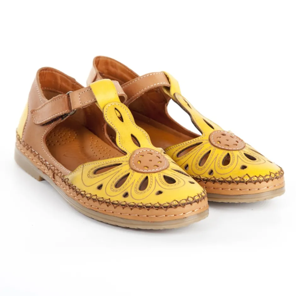 zapato_velcro_sport__en_n_7-1.webp Calzaro Zapatos Con Cordones | Zapato Velcro Sport 612 en Napa Mostaza