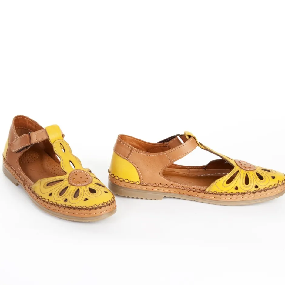 zapato_velcro_sport__en_n_9-1.webp Calzaro Zapatos Con Cordones | Zapato Velcro Sport 612 en Napa Mostaza
