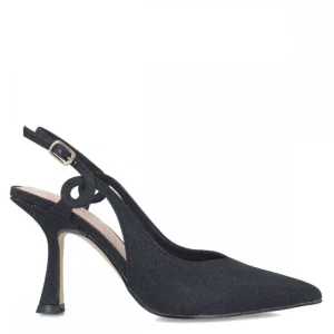 Calzaro Zapatos De Tac贸n | Zapato Vestir Destalonado 24079 Pollux Negro