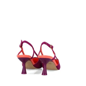 Calzaro Zapatos De Tac贸n | Zapato Vestir Destalonado 25457 Volva Buganvilla Magenta