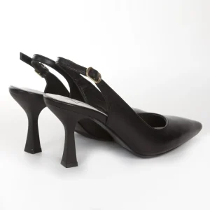 Calzaro Zapatos De Tac贸n | Zapatos De Tac贸n | Zapato Vestir  Destalonado Tacón 23303 Negro