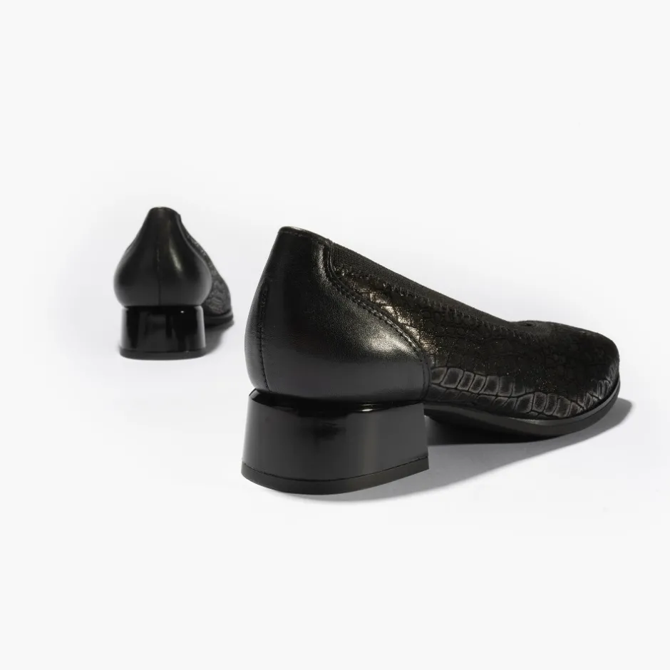 zapatos__de_saln_con_tacn_4.webp Calzaro Zapatos De Tac贸n | Confort | Zapatos 1701 de Salón con Tacón Bajo Arca/Lucido Negro