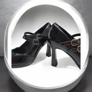 Calzaro Zapatos De Tac贸n | Confort | Zapatos de Tacón Mary Jane Desiree Syra 22 Negro.