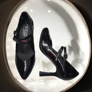 Calzaro Zapatos De Tac贸n | Confort | Zapatos de Tacón Mary Jane Desiree Syra 22 Negro.