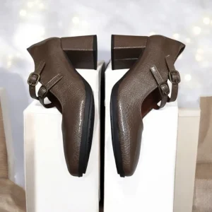 Calzaro Zapatos De Tac贸n | Confort | Zapatos de Tacón Medio Mary Jane Desiree Dami 16 Taupe.