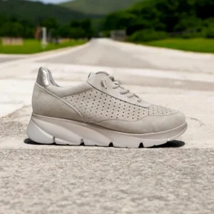 Calzaro Deportivas | Casual | Zapatos Deportivos Sneakers 184 Serraje Taupe.