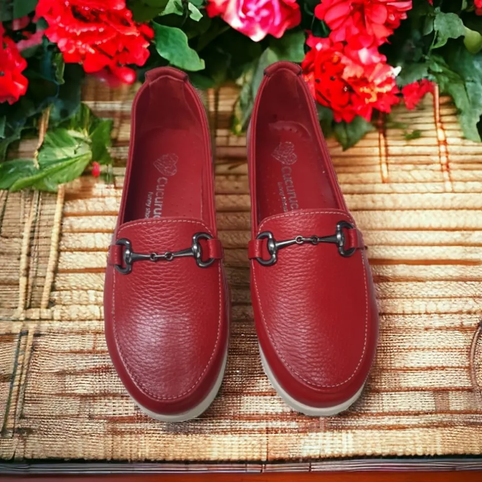 zapatos_mocasines__rojo_3.webp Calzaro Mocasines | Confort | Zapatos Mocasines 4450 Rojo.