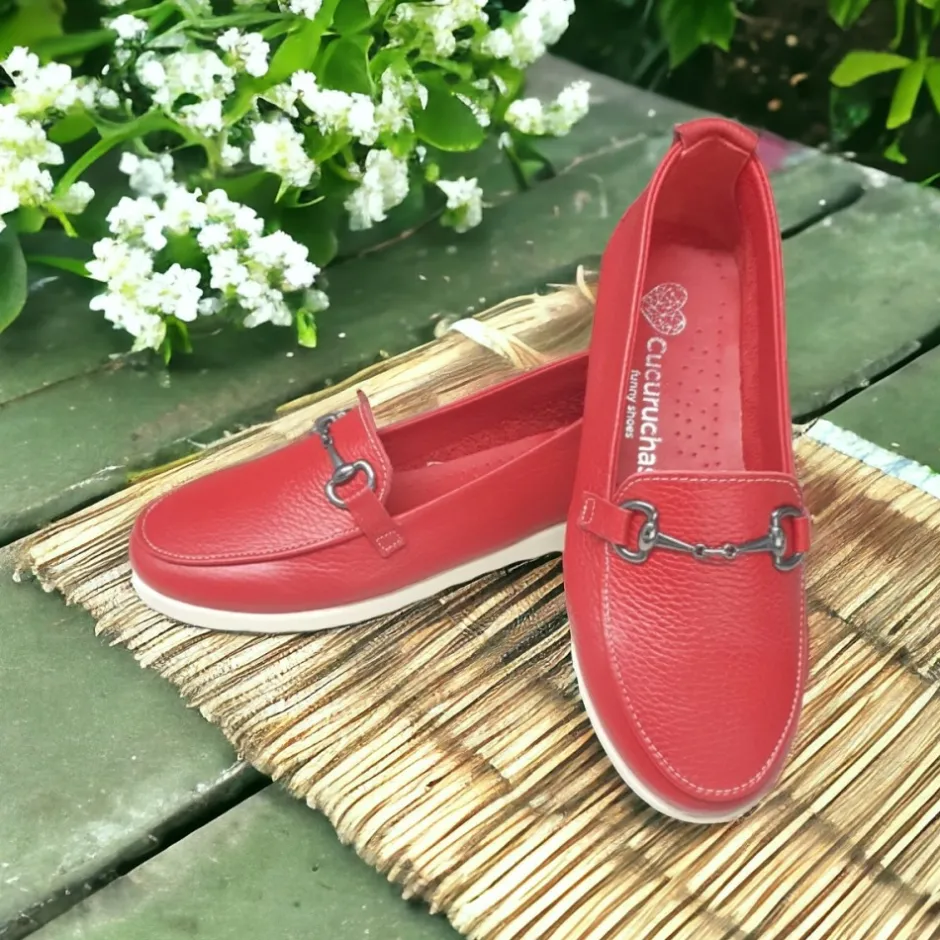 zapatos_mocasines__rojo_5.webp Calzaro Mocasines | Confort | Zapatos Mocasines 4450 Rojo.