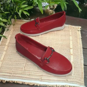 Calzaro Mocasines | Confort | Zapatos Mocasines 4450 Rojo.