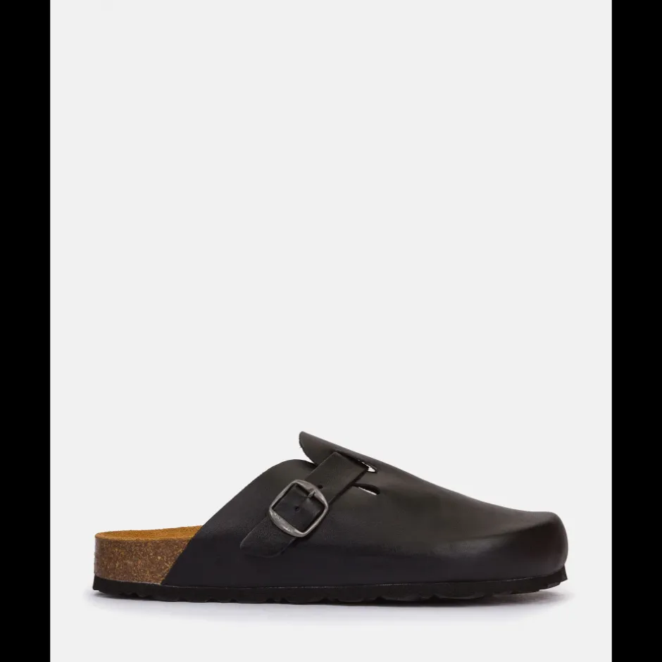zueco__nobuk_negro_1.webp Calzaro Sandalias Bios | Zueco 599 Nobuk Negro.