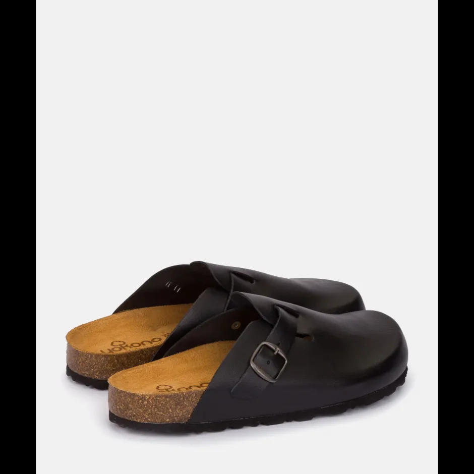 zueco__nobuk_negro_3.webp Calzaro Sandalias Bios | Zueco 599 Nobuk Negro.