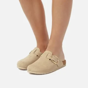 Calzaro Zuecos | Sandalias Bios | Zueco Plano Bios 59551 Linit Beige Arena