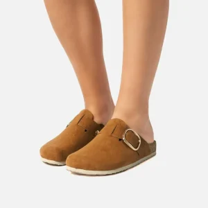 Calzaro Zuecos | Sandalias Bios | Zueco Plano Bios 59551 Linit Marrón