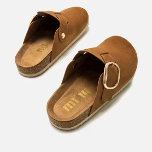 Calzaro Zuecos | Sandalias Bios | Zueco Plano Bios 59551 Linit Marrón
