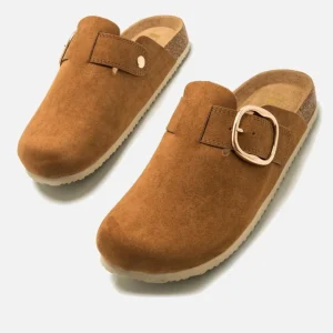 Calzaro Zuecos | Sandalias Bios | Zueco Plano Bios 59551 Linit Marrón