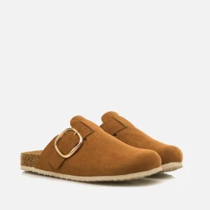 Calzaro Zuecos | Sandalias Bios | Zueco Plano Bios 59551 Linit Marrón